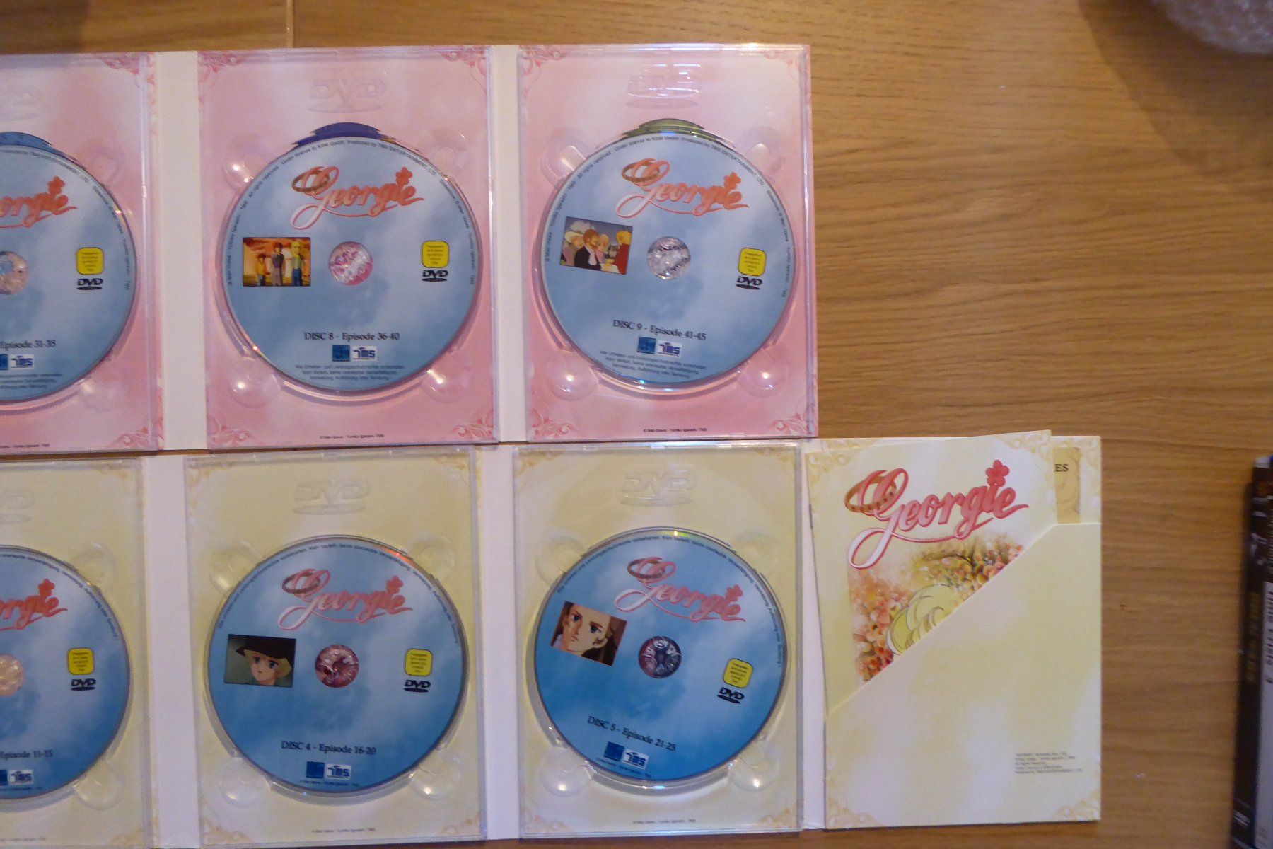 Tutti i DVDs: 2 DVD Boxen Georgie Anime deutsch – Usato da Allschwil venduto da Summelsarium 5