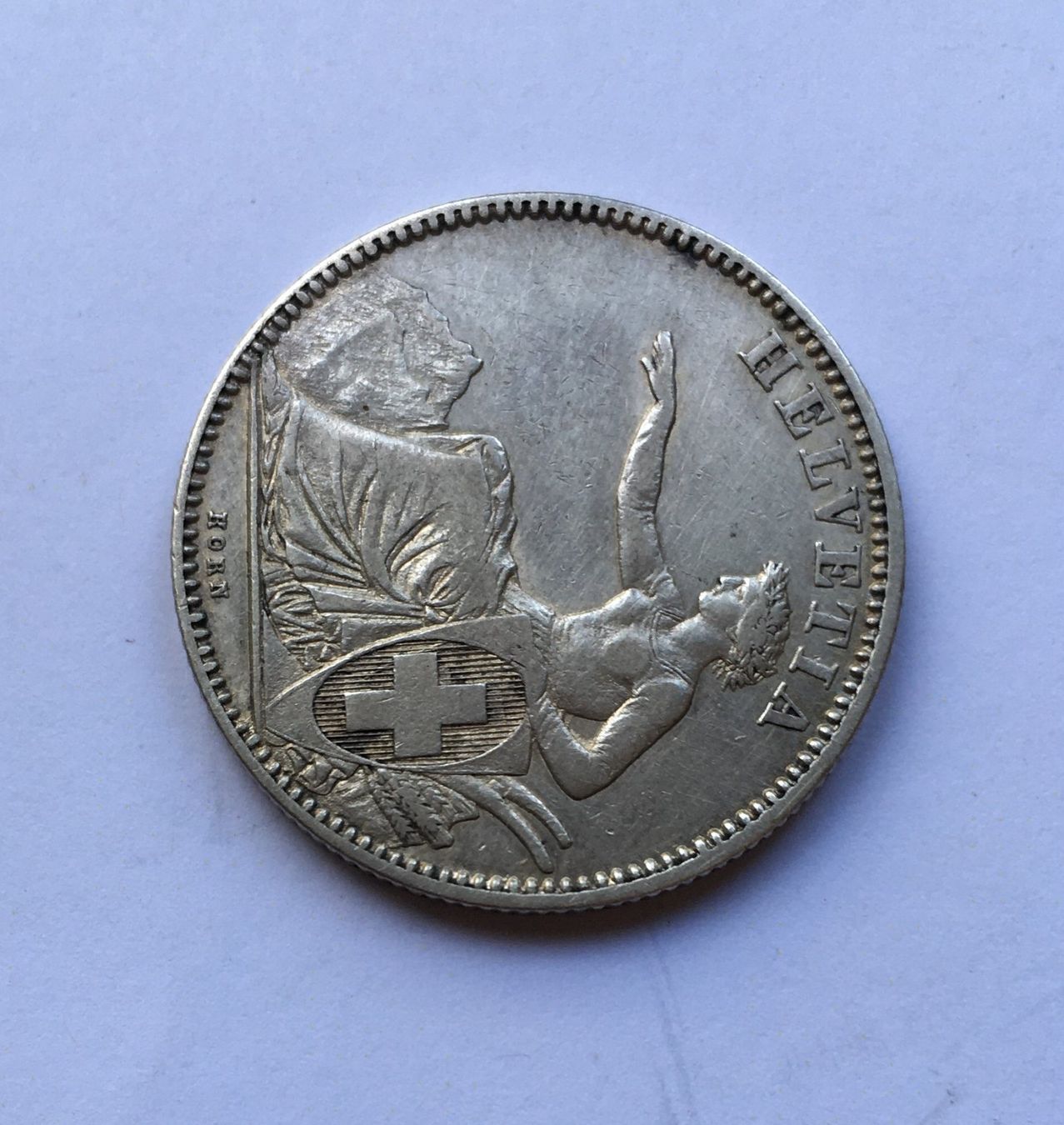 Tutti le monete: 1862 2 Franken vz+ – Usato da Kirchberg SG venduto da Helveticus00 2