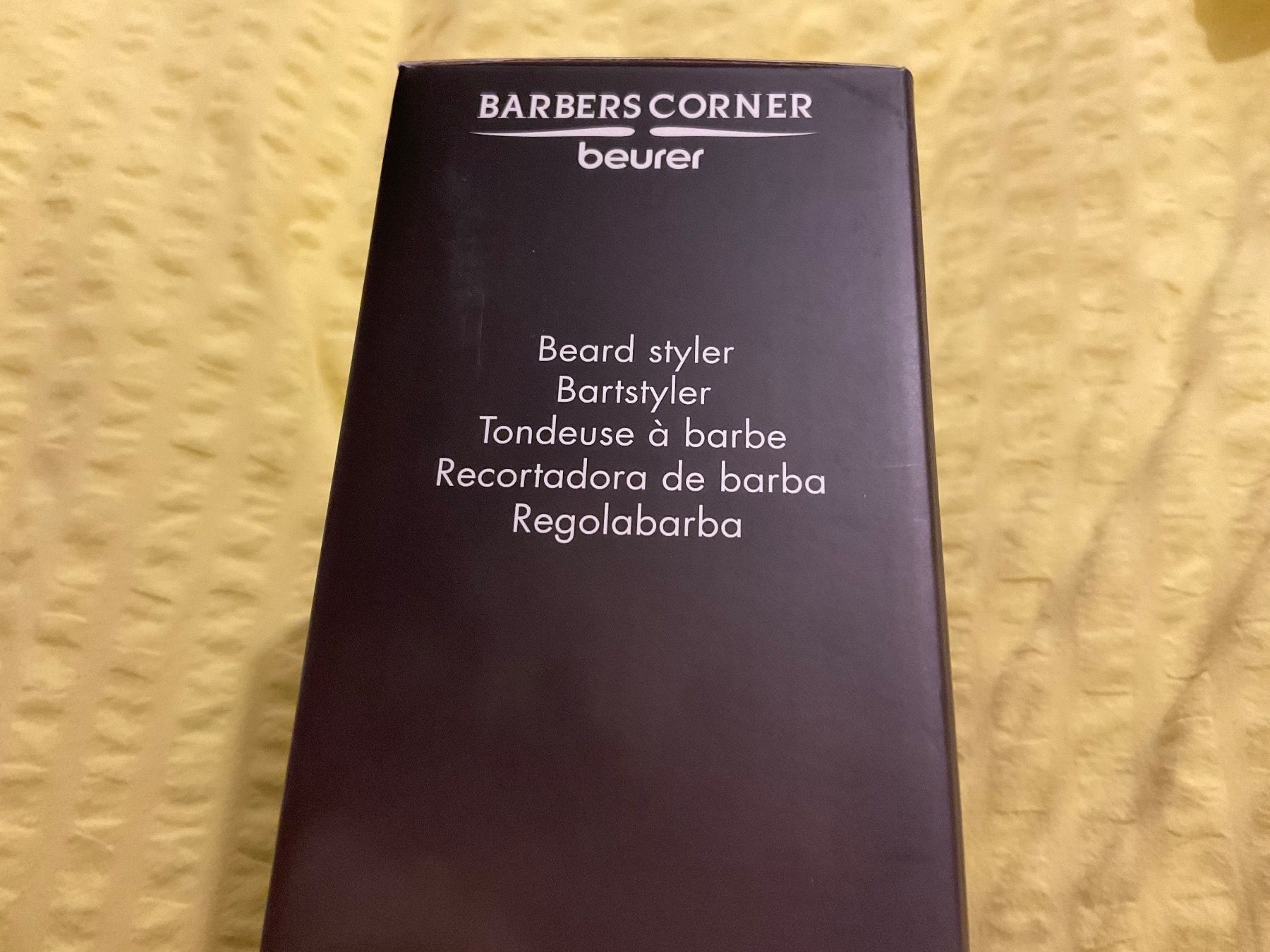 Beurer Cura del viso: Männer Bartstyler neu ungeöffnet, beurer! – Nuovo e nell'imballaggio originale da Zug venduto da specki5 6