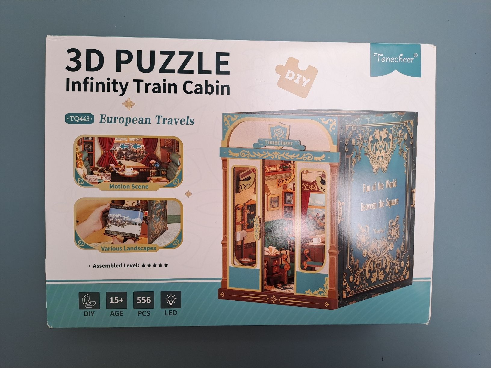Puzzle: Puzzle 3D Infinity Train Cabin nuovo 556 pezzi – Nuovo e nell'imballaggio originale da Breno venduto da ann_rbw5