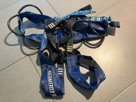 Klettergurt Edelweiss Multiflex blau (Grösse einstellbar)