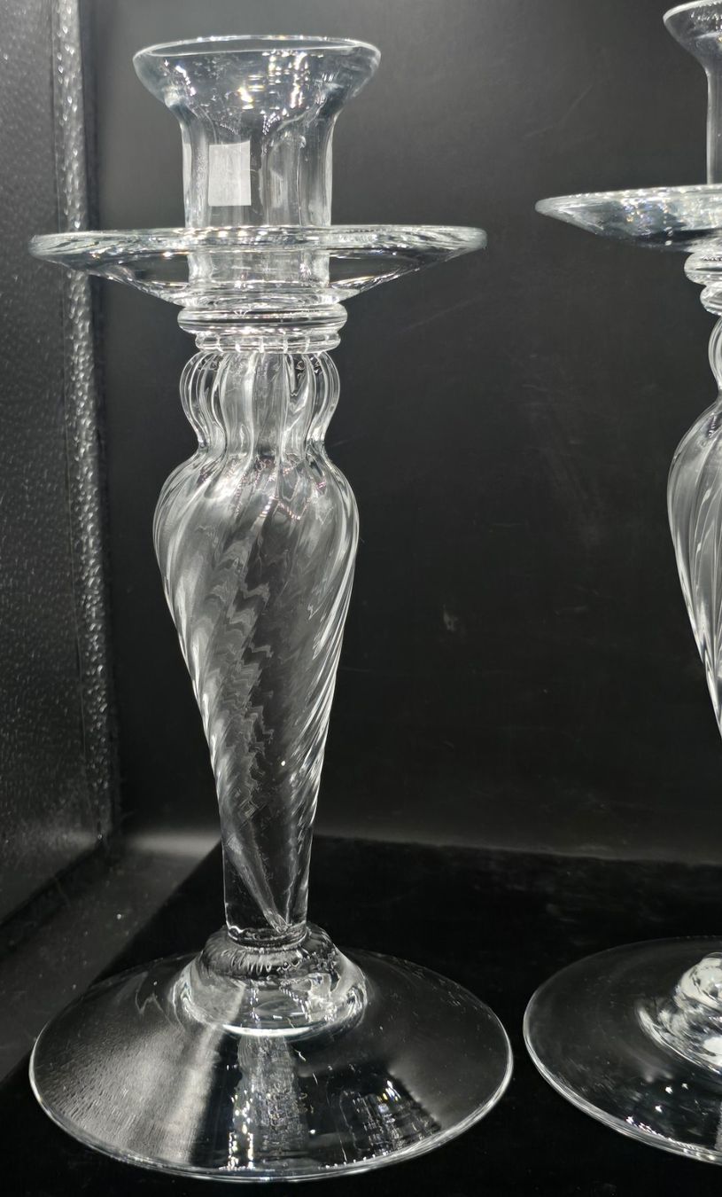 Portacandele: 2 Glas Kerzenständer Tischmodell – Usato da Rorschacherberg venduto da snOOpydOg11 3