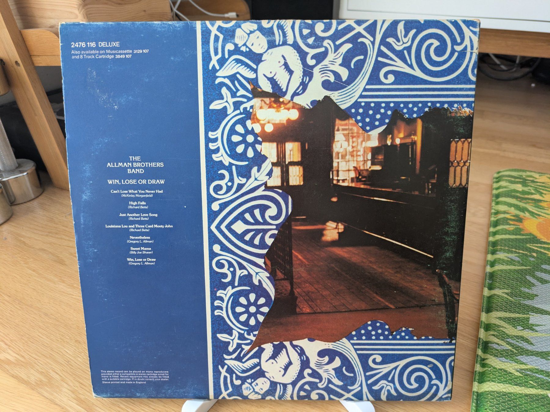 Dischi in vinile: Allman Brothers Band Win, Lose or Draw Gatefold LP – Usato da Dübendorf venduto da PanzerGeneral 2