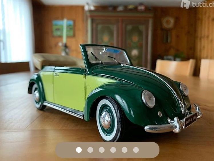 Maisto Modellini d'auto: VW Käfer Cabrio 1/18 – Usato da Degersheim venduto da Frischi08