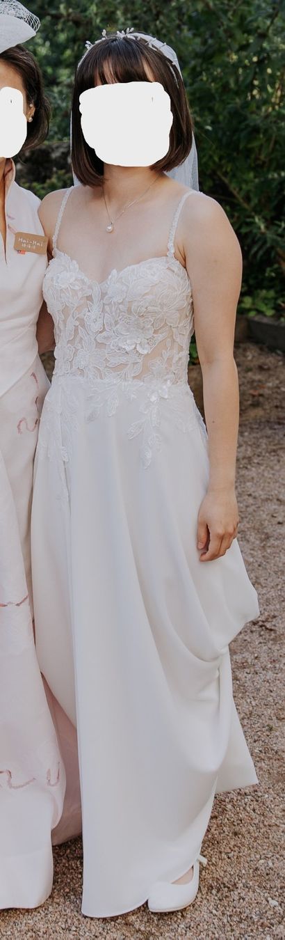 Vestiti: Hochzeitskleid White Kami inkl. Schleier – Usato da Neuhausen venduto da alcopops91 7