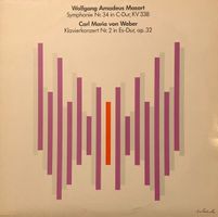Mozart – Symphonie Nr. 34 / von Weber - Klavierkonzert (LP)