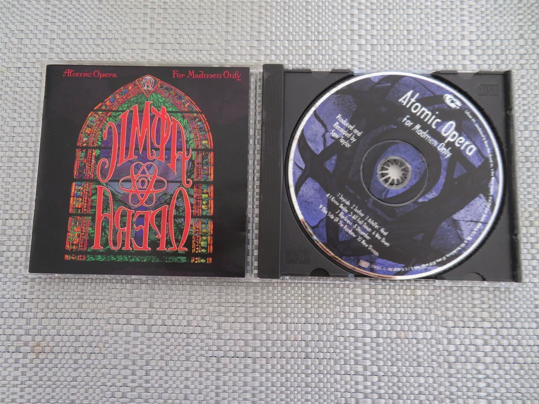 CDs: ATOMIC OPERA for Madmen only 1994 Hardrock Metal CD – Gebraucht aus Niederbipp von Onyx32