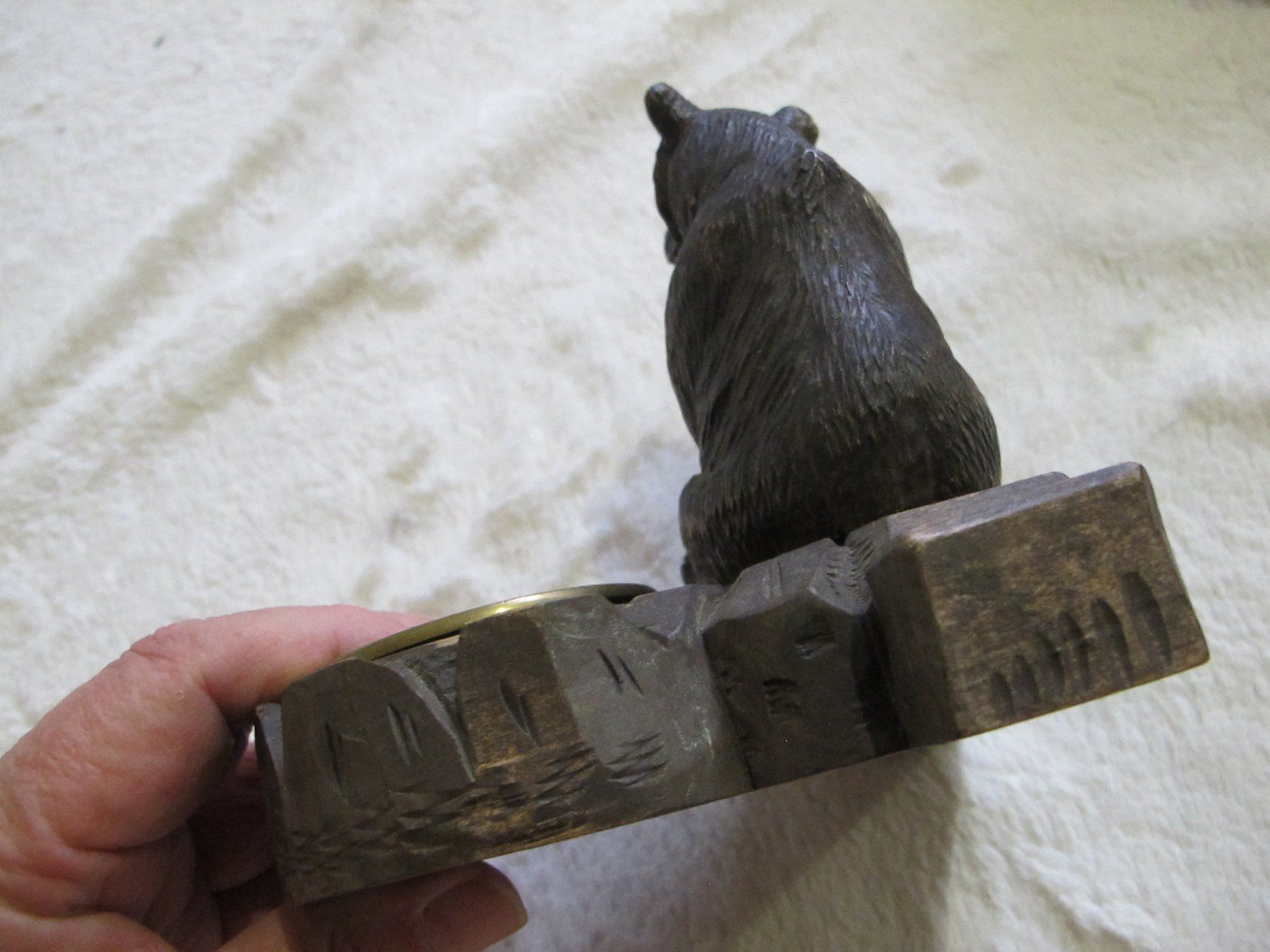 Figurines: Brienzer Bär Mit Aschenbecher Wunderschöne Fein Geschnitzter – D'occasion à Altnau par SwissGoldTime 7