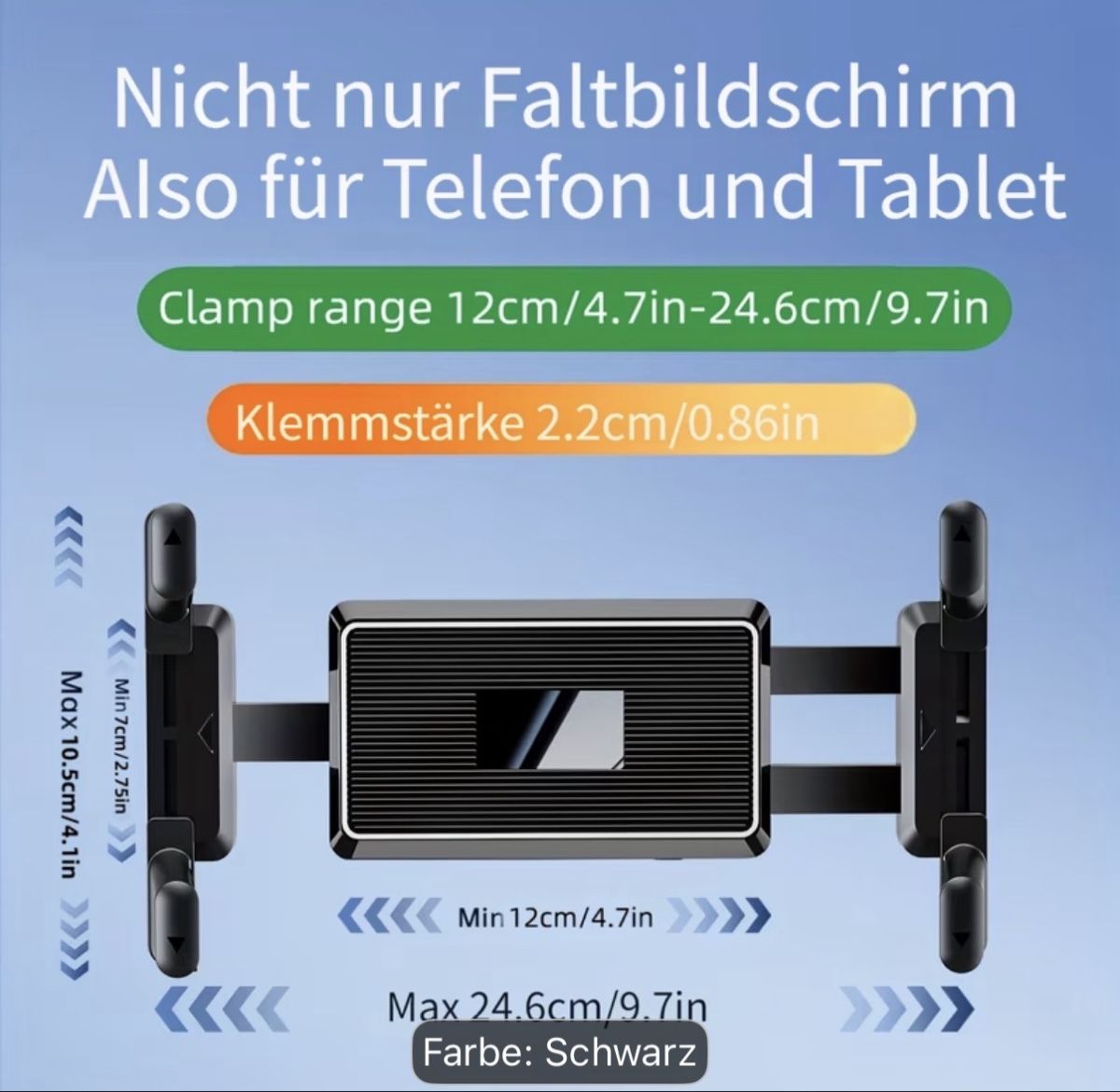 Staffe: Autohalterung Tablet/Handy  – Nuovo e nell'imballaggio originale da Lausen venduto da AllexAll 2