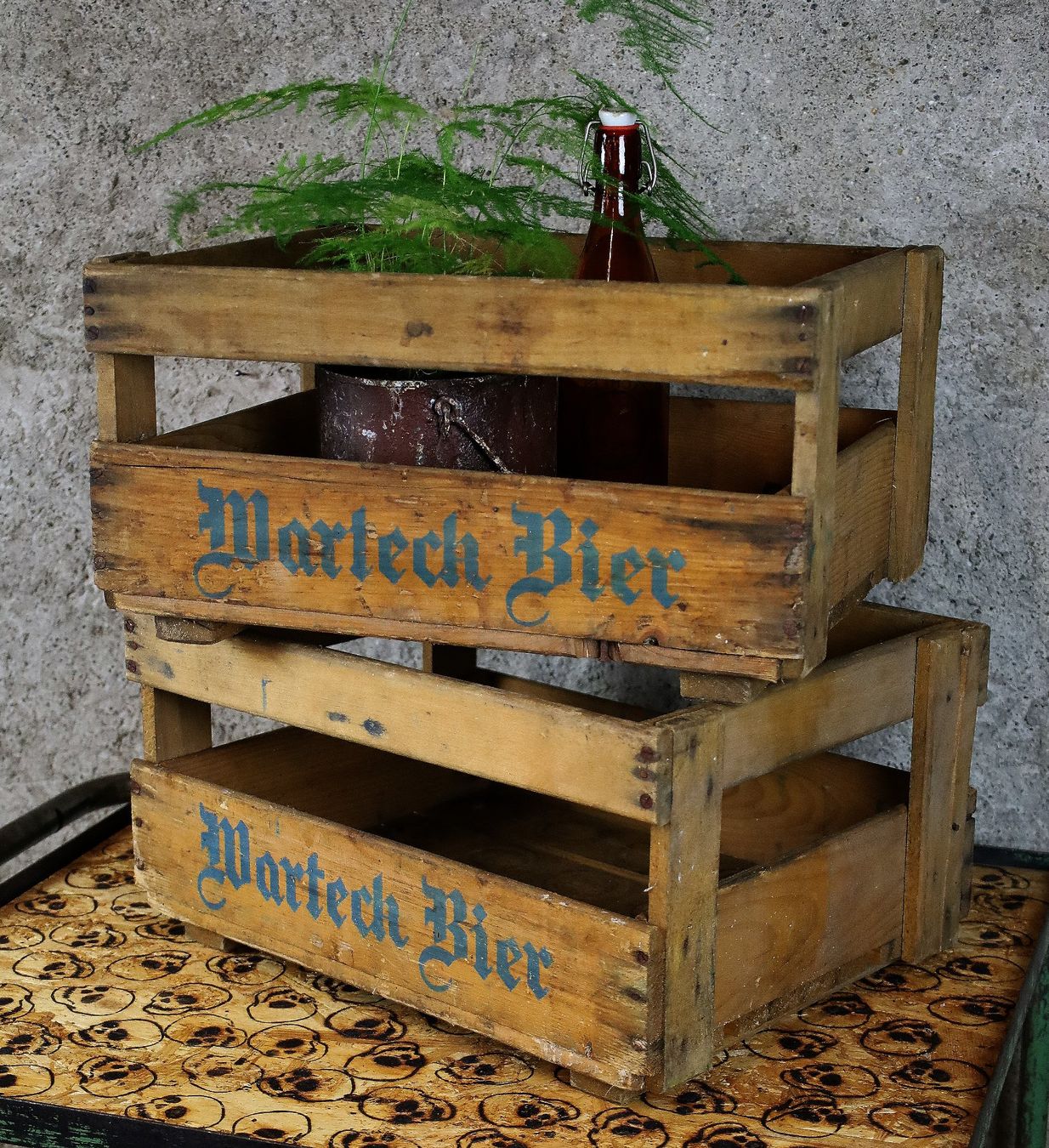 Casse di vino e birra: Holzkiste "Warteck Bier" – Usato da Birrwil venduto da brandschatz_birrwil 1
