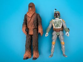 Star Wars Figuren Chewbacca und Bobba Fett