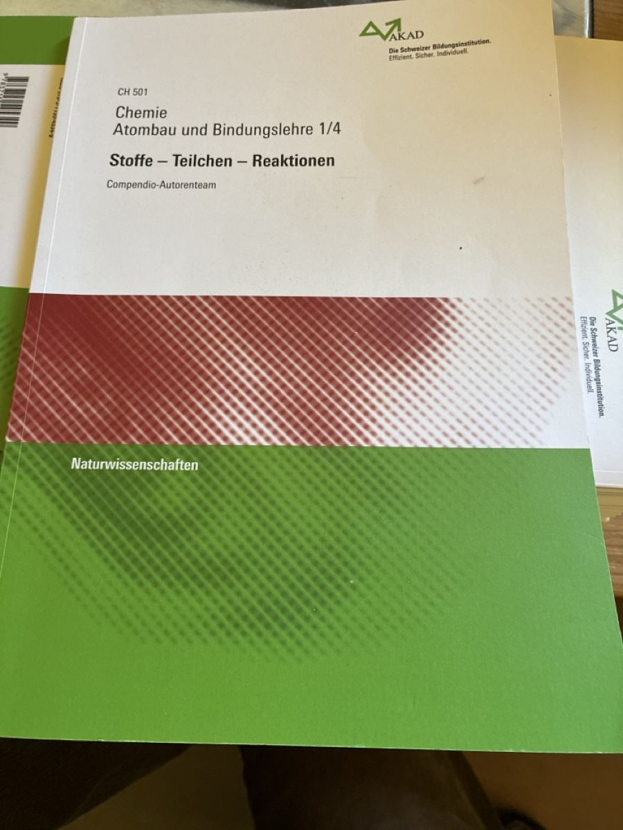 Libri: Chemie Lehrbücher Compendio gebraucht – Usato da Edlibach venduto da Foxonthehood 1