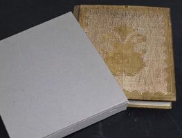 Antikes Tagebuch mit Goldprägung – leer – ca. 1900–1930