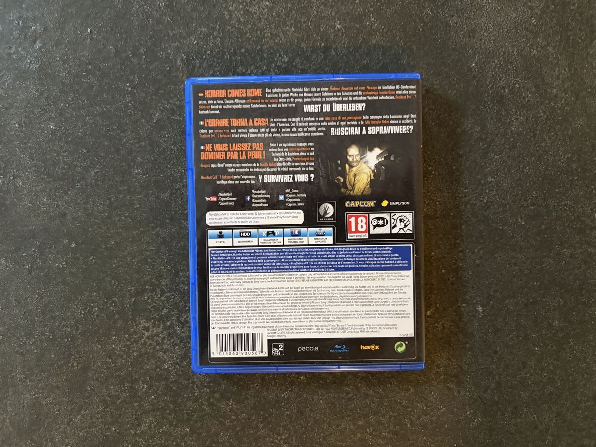 Sony Spiele: Resident Evil 7 – Gebraucht aus Susch von Ascaso 1