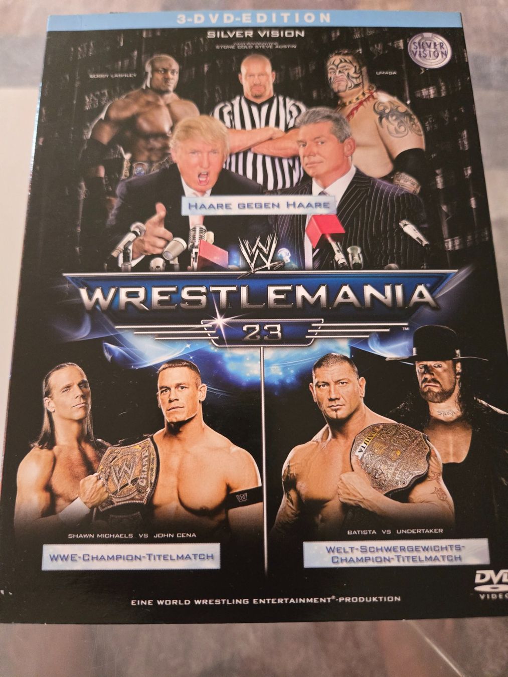 Tutti i DVDs: Wrestlemania 23 3-DVD Set – Usato da Bussigny venduto da Kfdlt