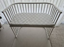 Beistellbett Boxspring Comfort Plus von BabyBay  weiss