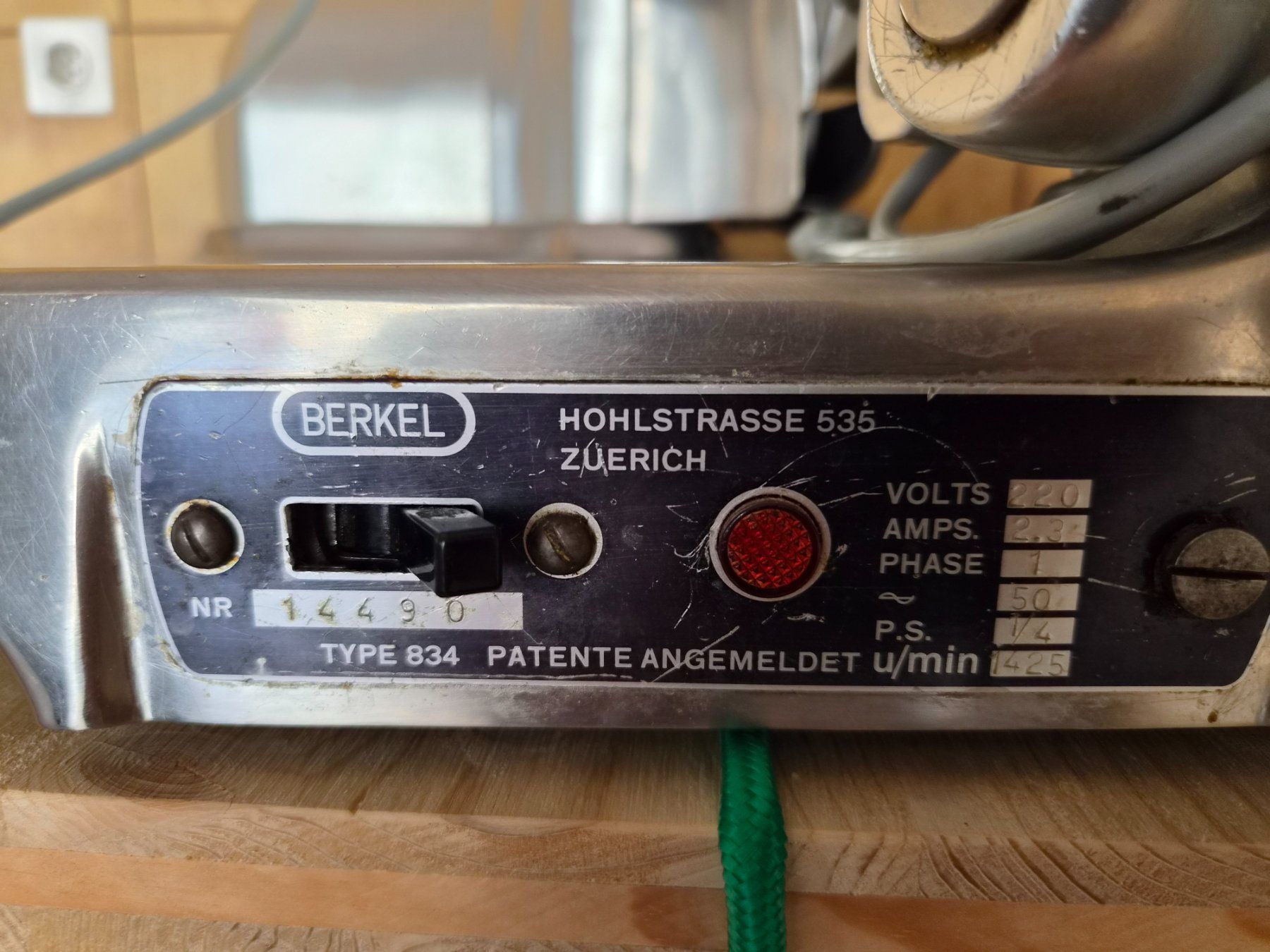 Berkel Küchengeräte: Berkel Aufschnittmaschine – Gebraucht aus Schänis von stipi01 2
