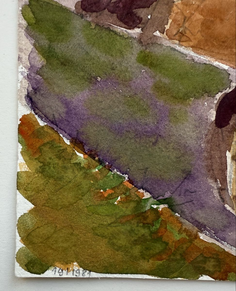 Dipinti: Aquarell Gemälde Emil Hungerbühler – Usato da Chur venduto da CJ340 1