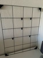 Wandgitter Ikea Sösdala schwarz neuwertig
