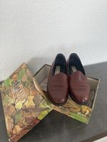 Marina Grimani Slipper braun Leder Grösse 37.5 neu