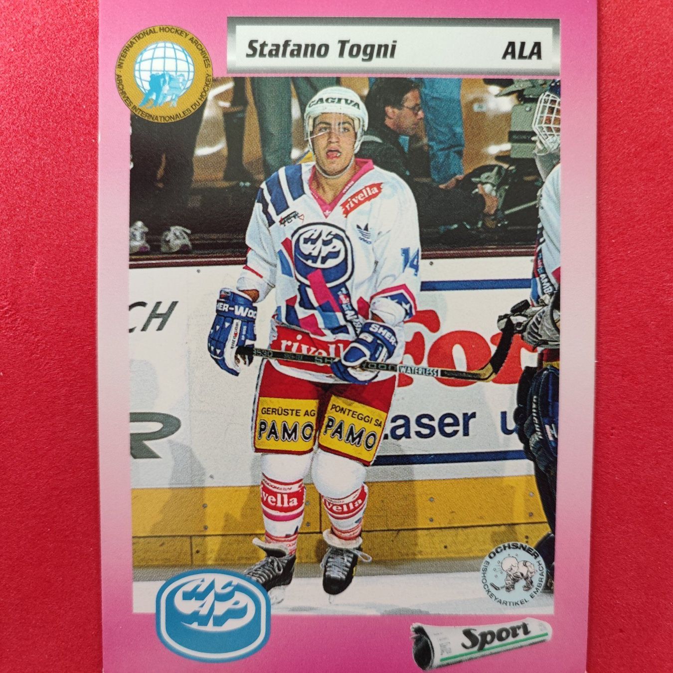 Carte collezionabili: Stafano Togni - HC AMBRI - 1993/94 – Usato da Dübendorf venduto da kb86_MOVIE