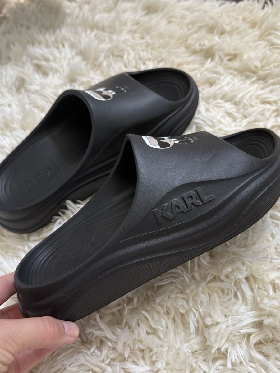 Karl Lagerfeld Damenschuhe: KARL LAGERFELD SKOONA IKONIC SLIDE 36 – Neu (gemäss Beschreibung) aus Forel (Lavaux) von julie13 5