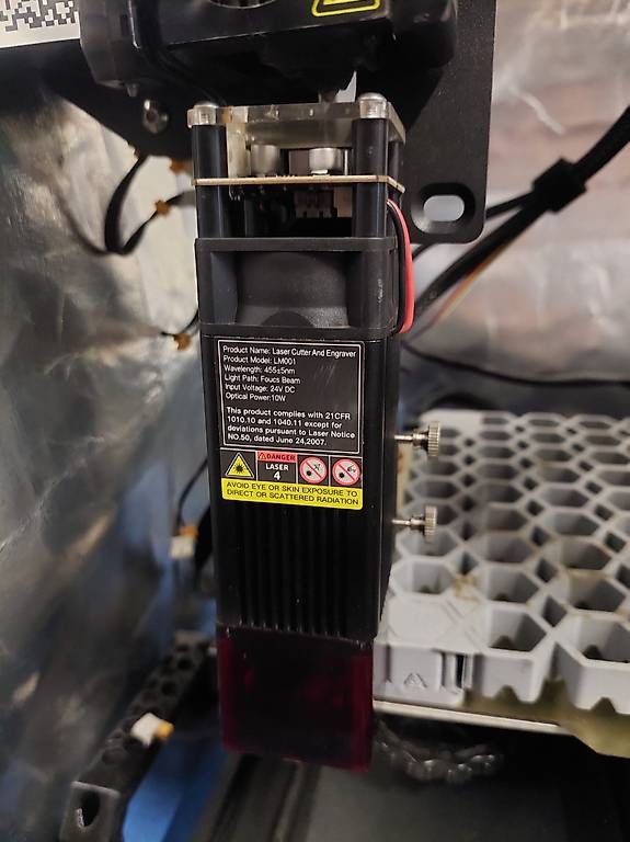 Creality Filamento: Creality 10 W Lasermodul für Ender 3 – Usato da Oberbipp venduto da jon_g9kc