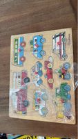 Eichhorn Holzpuzzle Fahrzeuge neuwertig