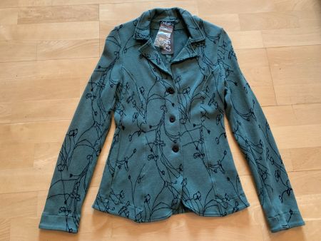 Colora Damen Blazer, Gr. XS, Farbe: Grün, NEU
