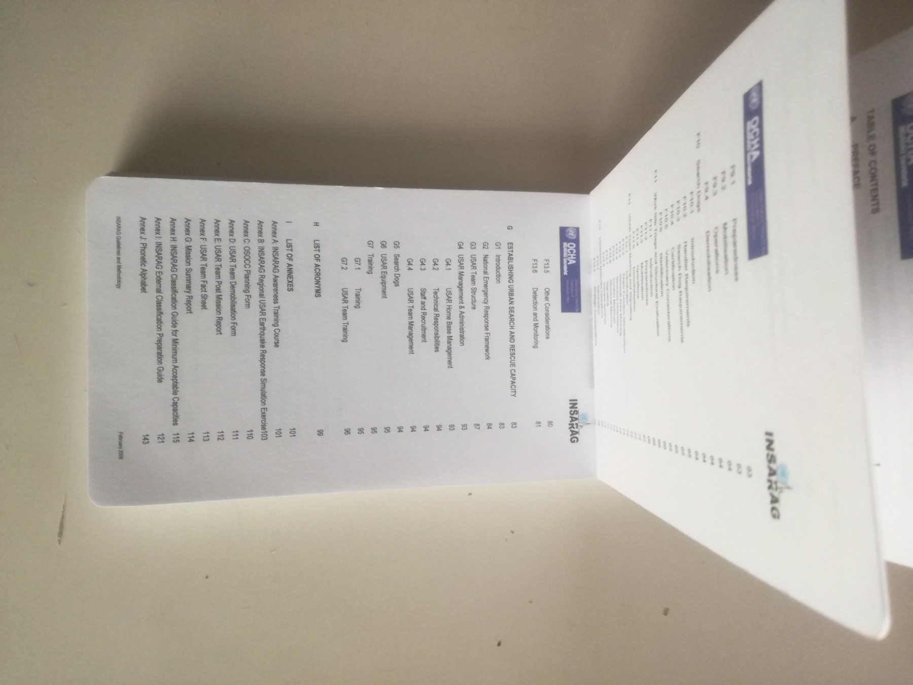Libri: Booklet INSARAG Guidelines – Usato da Sursee venduto da Ursus_LU 3