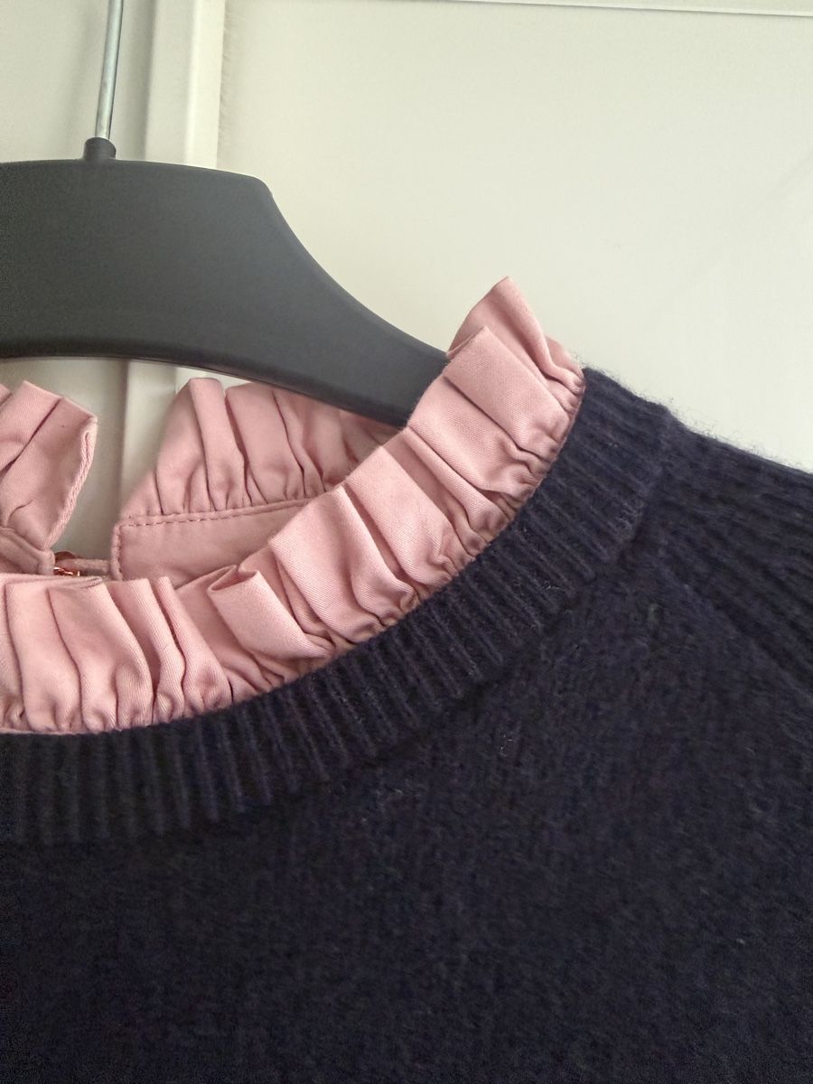 Maglioni & Felpe: Ted Baker Pullover mit Bluseneinsatz, Gr. 36,Wolle, Kaschmir – Usato da Winterthur venduto da marisole4 4