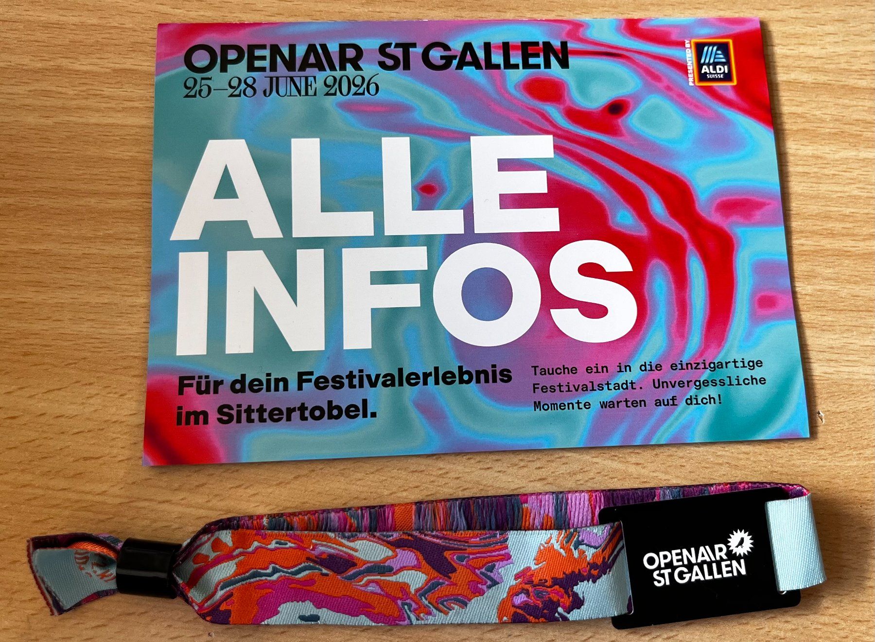 Biglietti: Openair St. Gallen 4-Tagespass – Nuovo (secondo la descrizione) da Pfäffikon ZH venduto da Cupcake2019