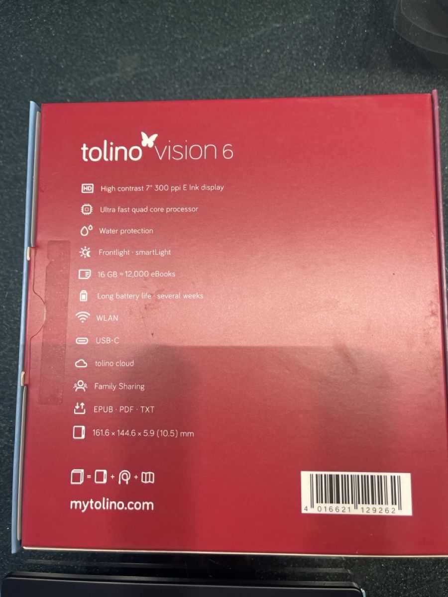 Tolino Tablet PC: Tolino Vision 6 – Neu (gemäss Beschreibung) aus Schöfflisdorf von Blauxblau 1