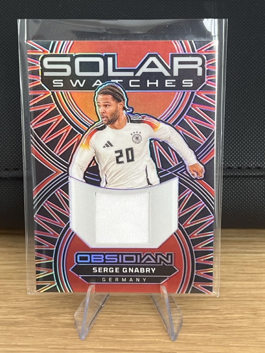 Panini Carte collezionabili: Serge Gnabry Patch /50 DFB Panini Obsidian Bayern München – Nuovo (secondo la descrizione) da Neuhausen am Rheinfall venduto da Shampinho10