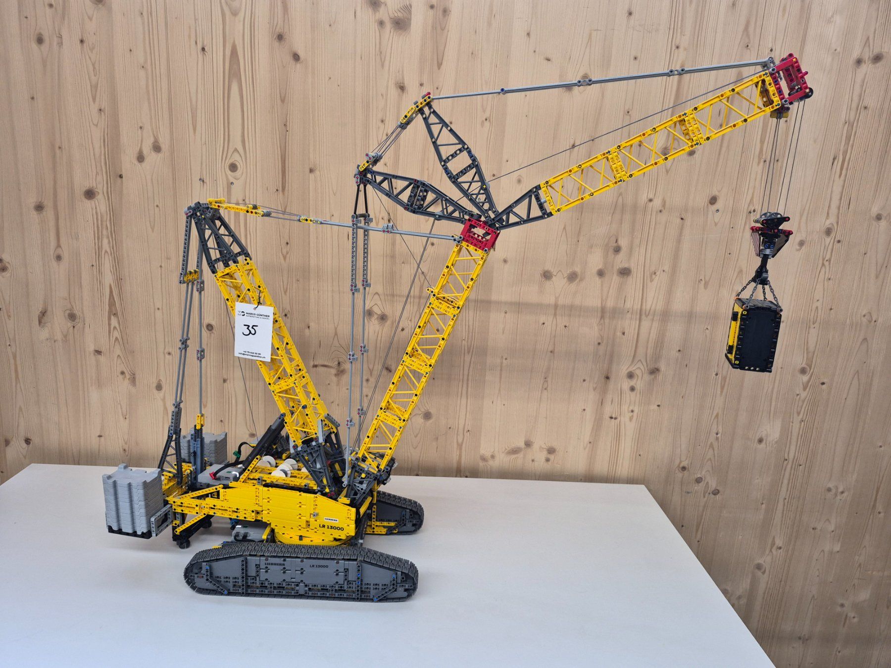 035 Lego Liebherr Kran LR 13000 mit Handysteuerung (Gebraucht) in ...