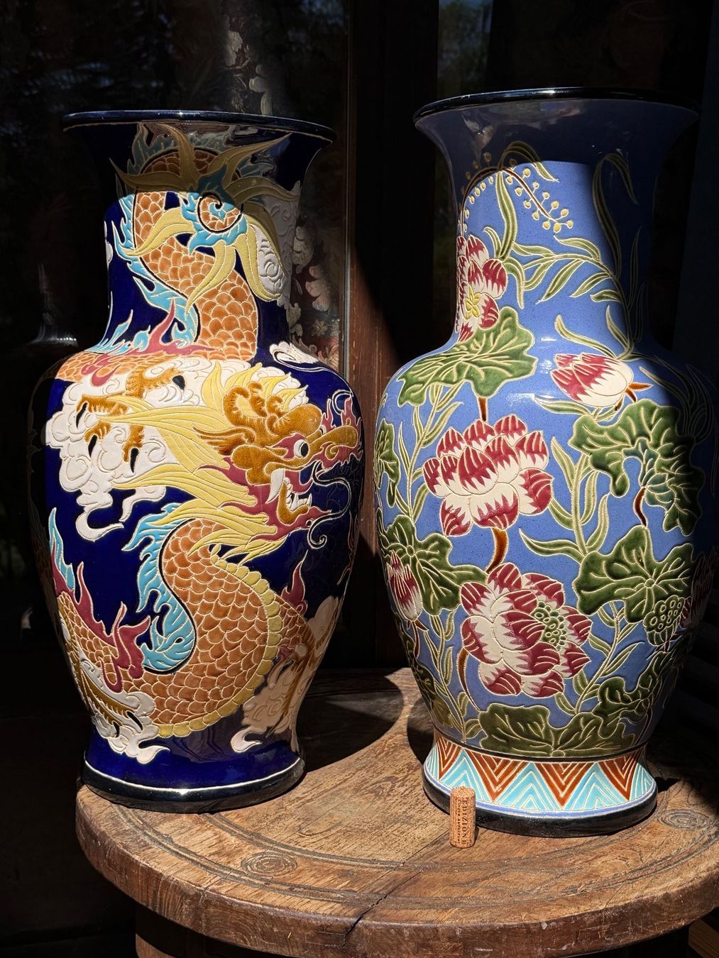 Vasi & Recipienti: Lot 2 vases asiatiques – Usato da Estavayer-le-Lac venduto da broc_estavayer