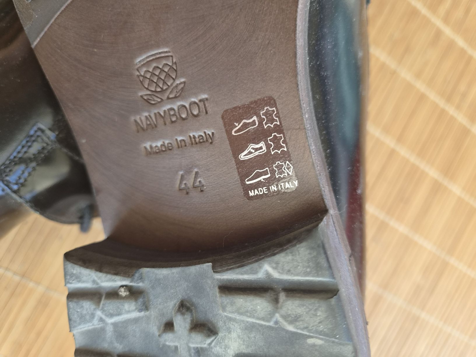 Navyboot Scarpe da uomo: Navyboot wunderschöner Lederboots Gr. 44 – Usato da Frenkendorf venduto da Moon111 6