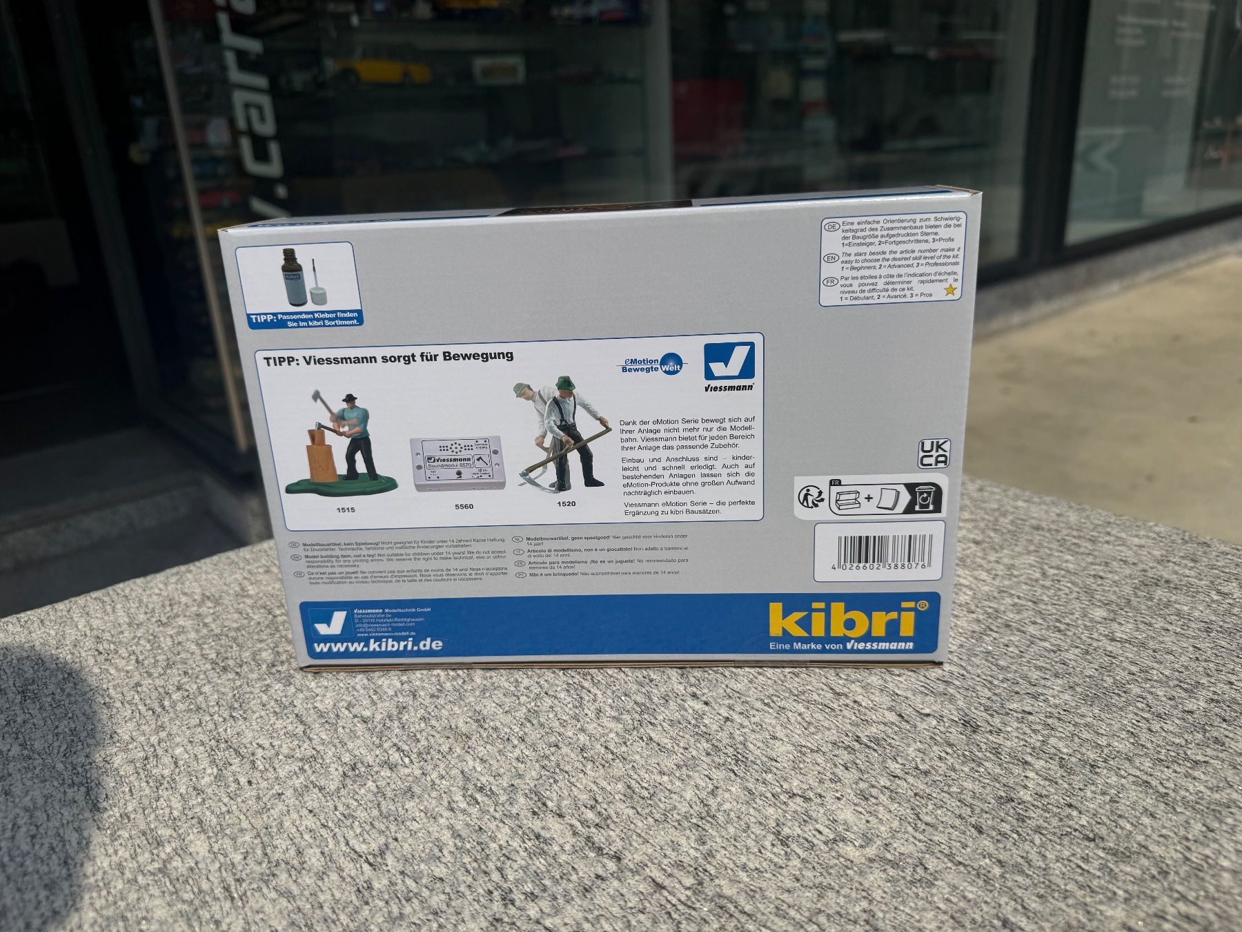 Kibri Modelleisenbahnen: Kibri 38807 H0 Bauernhof Simmental – Neu und originalverpackt aus Chiasso von Carrara-Modellismo 2