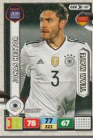 ROAD TO RUSSIA 2018 Adrenalyn Card team Mate JONAS HECTOR