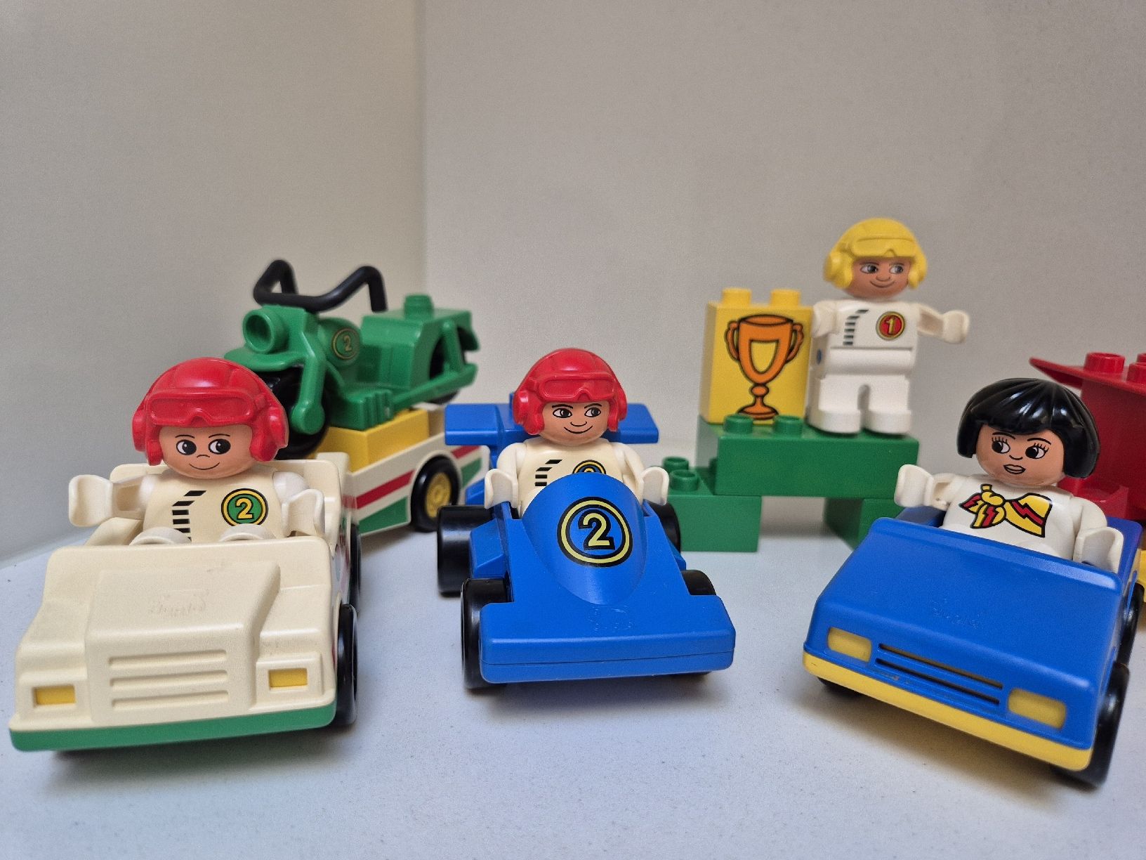 Lego Kit di costruzioni: Seltene LEGO Duplo Racing Sammlung – Usato da Au SG venduto da kenobi14 2