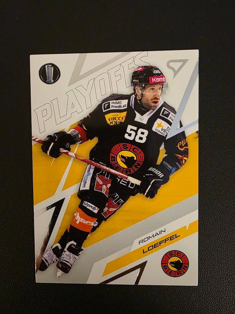Sportzoo Sammelbilder & Trading cards: 2025/26 SCB Bern Romain Loeffel Playoffs – Gebraucht aus Bauma von Yotanke