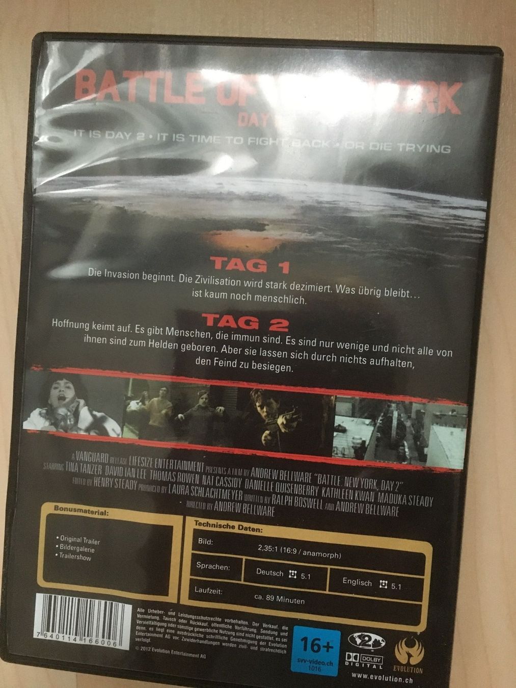Alle DVDs: Battle of New York – Gebraucht aus Dietikon von Numi2000 1