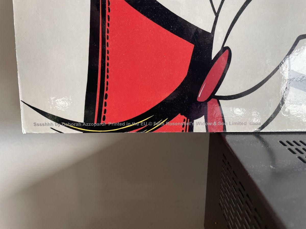 Schilder: Pop Art Impression sur Panneau Sssshhh Deborah Azzopardi – Gebraucht aus Vallamand von Bricbracbroc82 1
