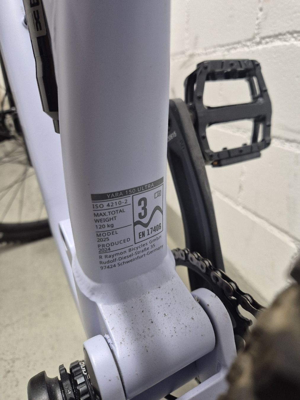 Velos: Raymon Fullsuspension Vario Ultra 150 Alu Mountainbike Gr. S – Neu (gemäss Beschreibung) aus Schänis von bru_689y 4