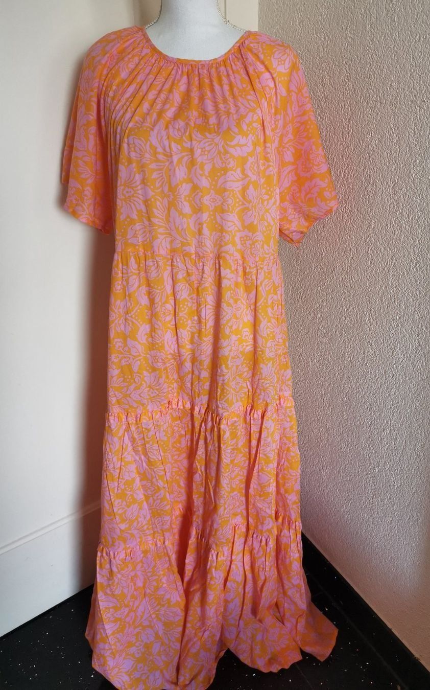 C&A Vestiti: Sommerkleid/Maxikleid, Gr.42, Baumwolle – Usato da Luzern venduto da Tavolna