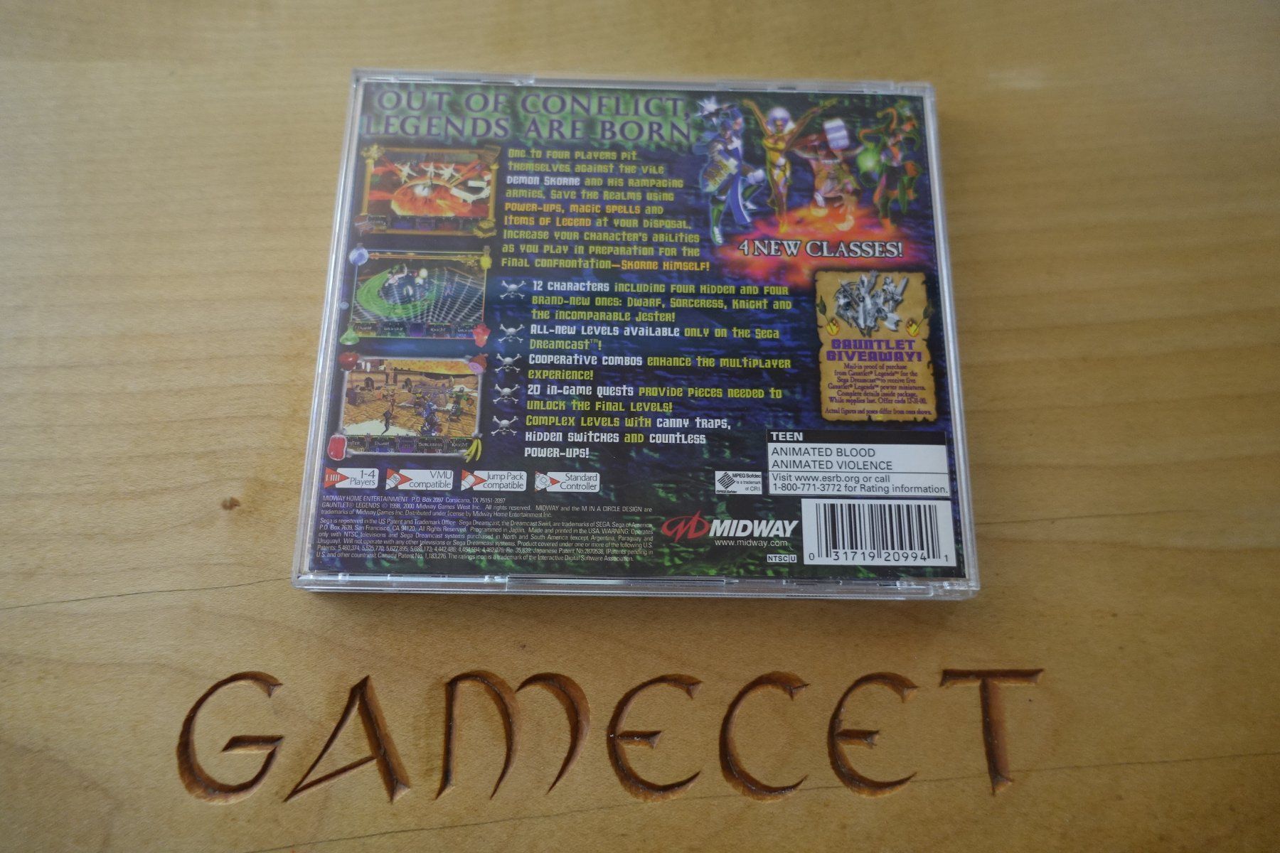 Sega Giochi: Gauntlet Legends - Amerika – Usato da Steinach venduto da Gamecet 1