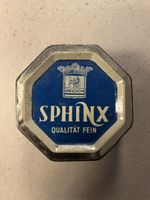Antike Sphinx Blechdose Heusch 50 Gramm Sammlerdose Dose Rar