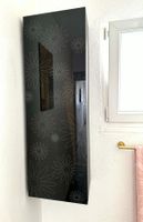 SUPER PREIS Schwarzer Badezimmerschrank Hängeschrank Schrank