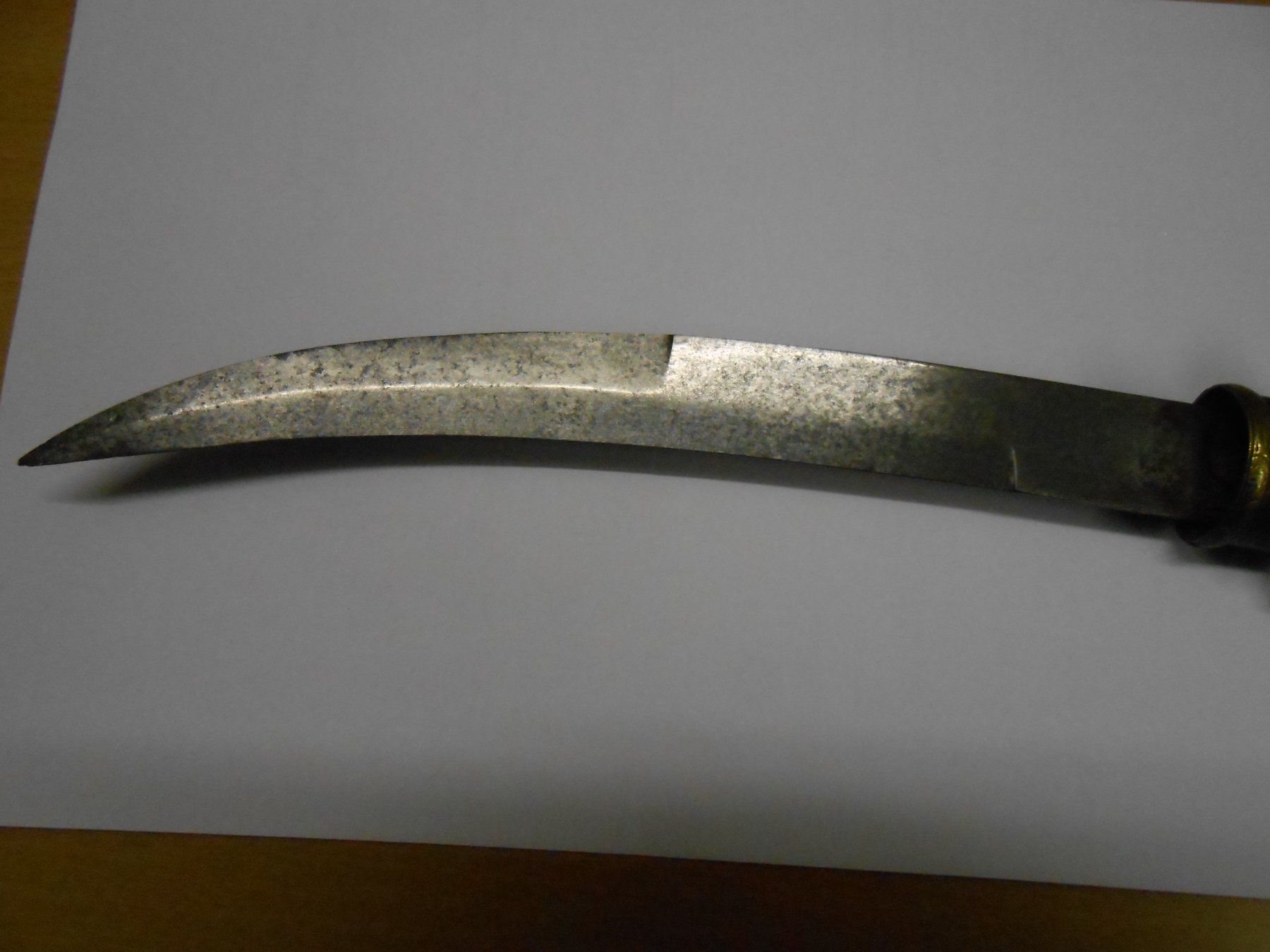 Besteck: Arabischer Krumm-Dolch – Gebraucht aus Gipf-Oberfrick von  4