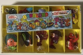 Kinder Ü-Ei Aqualand Figuren, Top Zustand, Vintage!